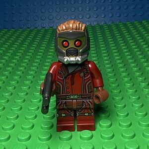 LEGO minifigure Star Lord sh123 Marvel Guardians Galaxy 76021 mask Milano